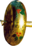 A close up look at the sides of the whorl